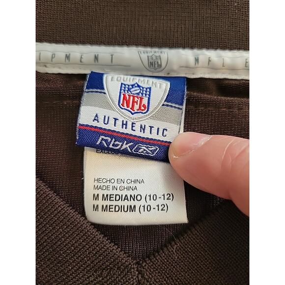 Reebok Cleveland Browns Josh Cribbs Jersey Youth Medium 10-12 Football - Picture 6 of 9